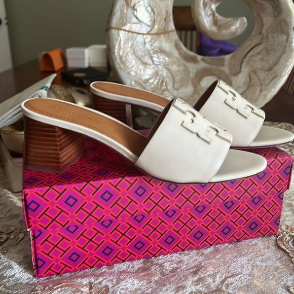 Tory Burch leather mules - Picture 5 of 14